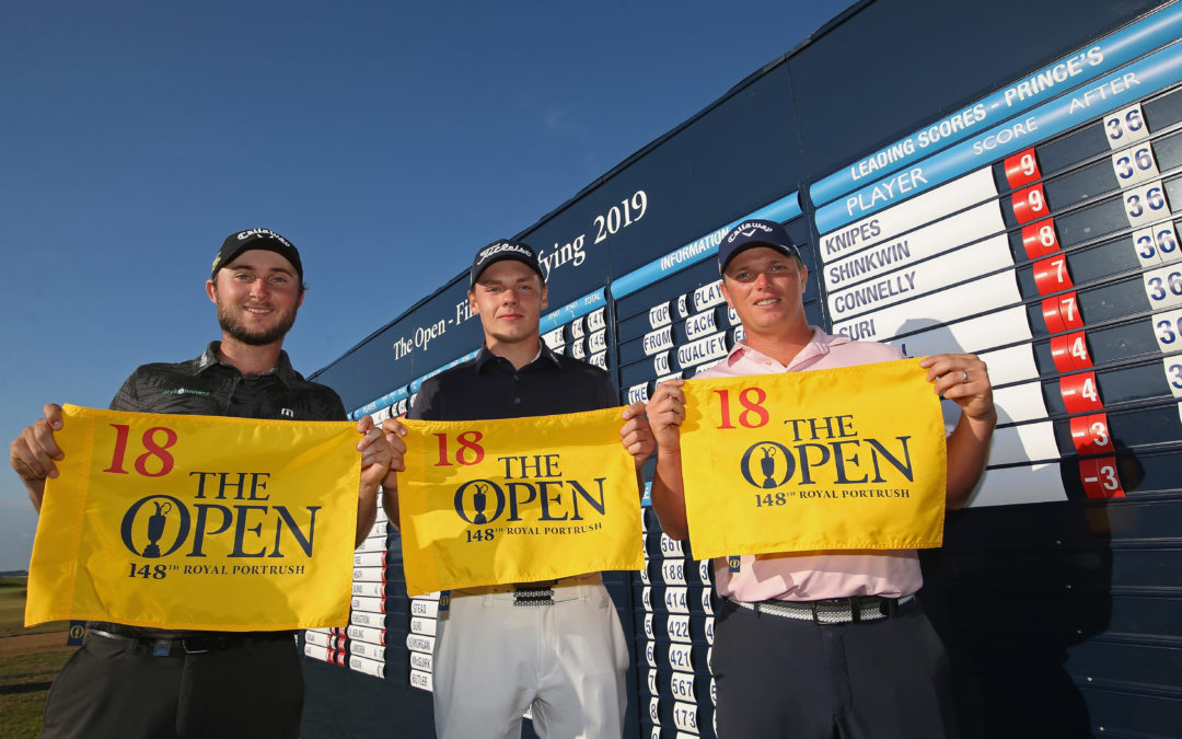Teenager Curtis Knipes lives the dream by qualifying for The Open at Royal Portrush