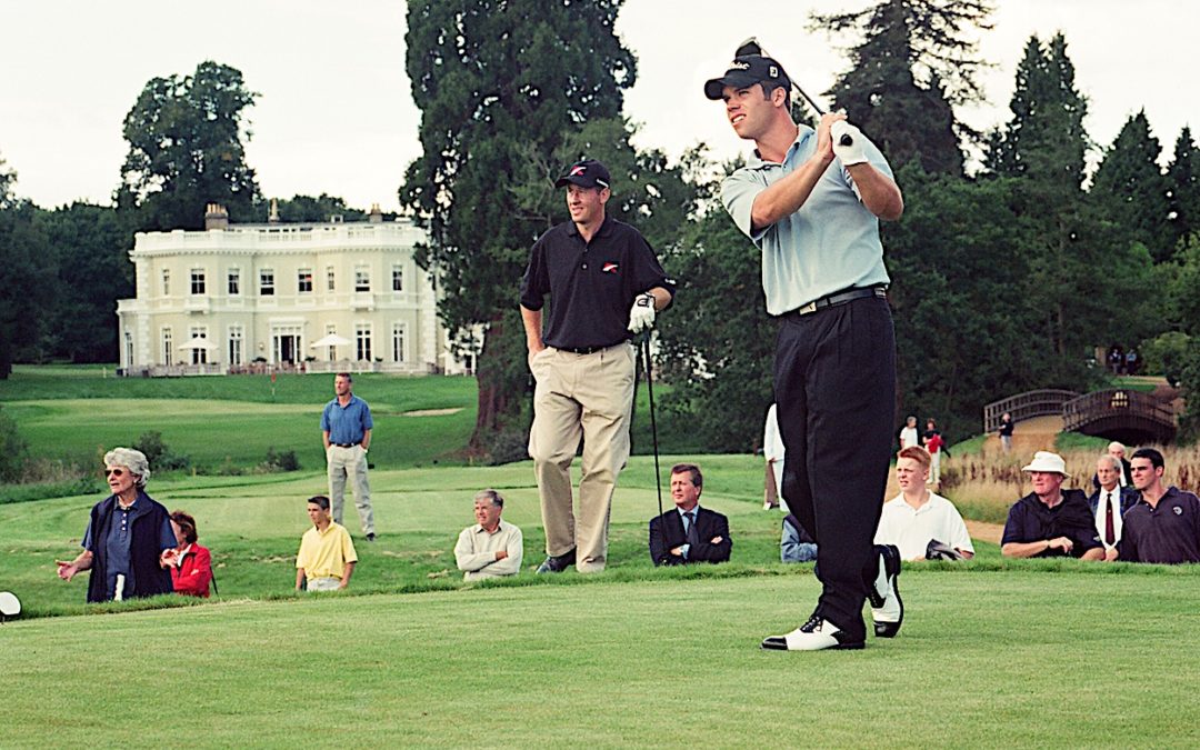 Paul Casey at the opening of the New Course at Weybridge’s Burhill Golf Club