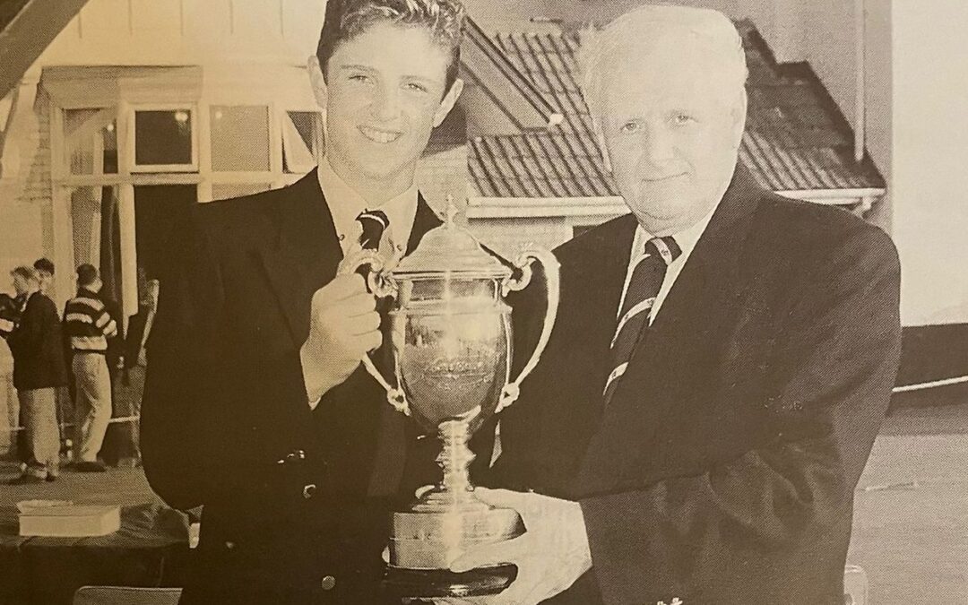 Justin Rose Carris Trophy winner 1995