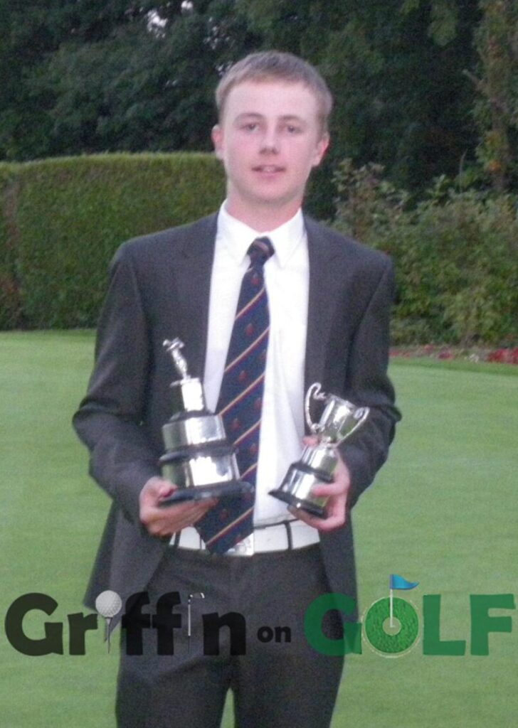 Harry Ellis junior champion
