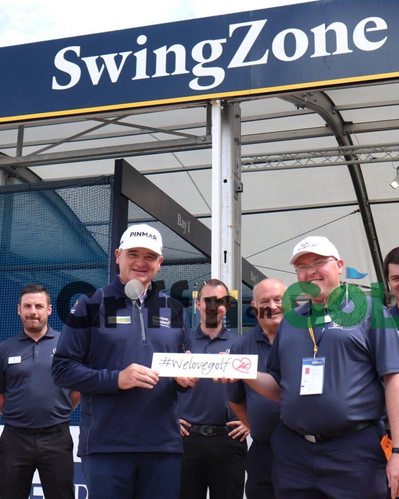 PGA Swingzone Royal Troon Paul Lawrie