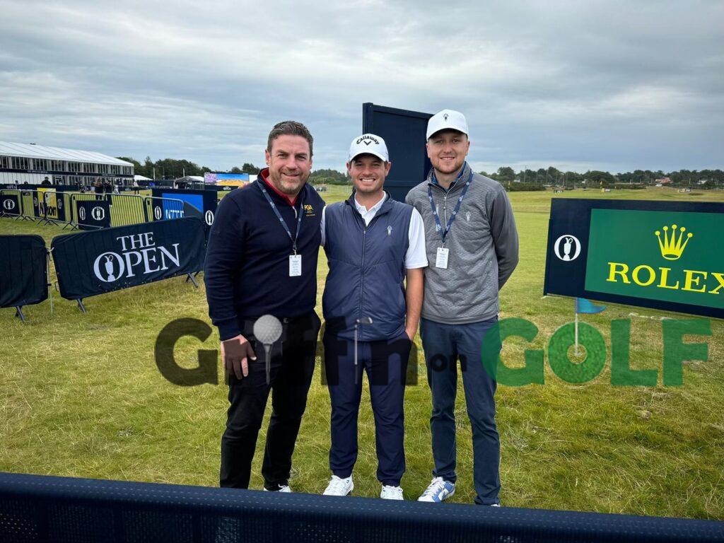 Kevin Caplehorn Sam Hutsby The Open Royal Troon