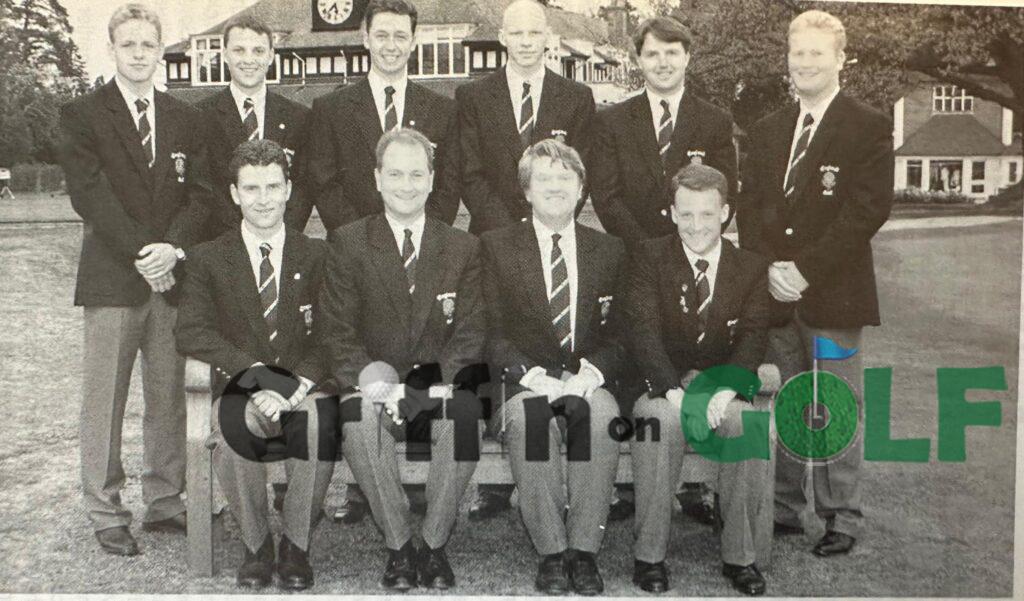 England v France Sunningdale 1997